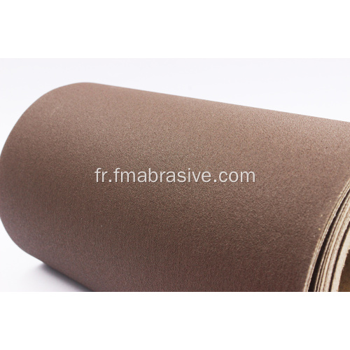 Tissu abrasif de meulage de Matel de tissu de J-wt d&#39;oxyde d&#39;aluminium calciné